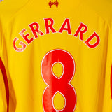 Liverpool 2014-15 Gerrard Away Kit (XL)