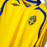 Sweden Euro 2008 Home Kit (L)