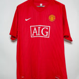 Manchester United 2007-08 Ronaldo Home Kit (3XL)