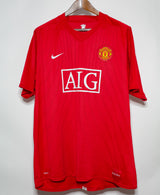 Manchester United 2007-08 Ronaldo Home Kit (3XL)