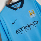 Manchester City 2014-15 Aguero Home Kit (2XL)