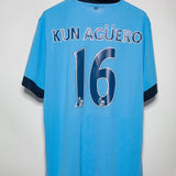 Manchester City 2014-15 Aguero Home Kit (2XL)