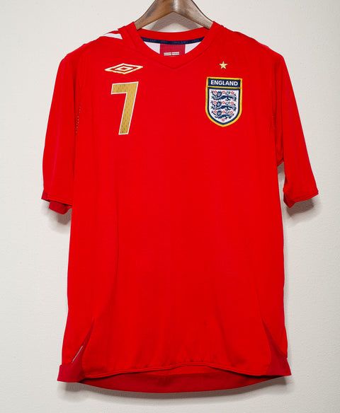 England 2006 Beckham Away Kit (L)