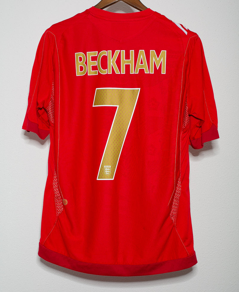 England 2006 Beckham Away Kit (L)