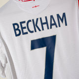 England 2006 Beckham Home Kit (L)