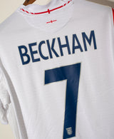 England 2006 Beckham Home Kit (L)
