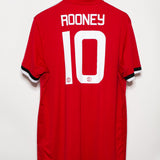 Manchester United 2017-18 Rooney Home Kit (XL)