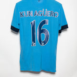 Manchester City 2014-15 Aguero Home Kit (S)