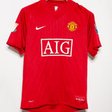 Manchester United 2007-08 O'Shea Home Kit (M)