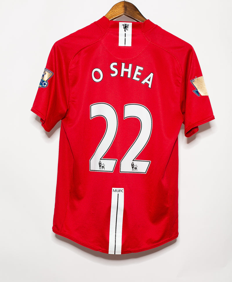 Manchester United 2007-08 O'Shea Home Kit (M)