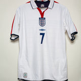 England 2003 Beckham Reversible Home Kit (L)
