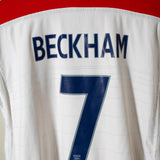 England 2003 Beckham Reversible Home Kit (L)