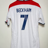 England 2003 Beckham Reversible Home Kit (L)