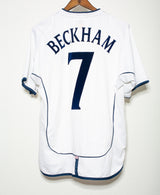 England 2002 Beckham Home Kit (L)