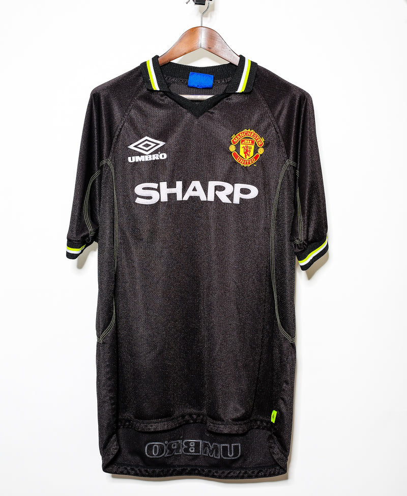 1998 - 1999 Manchester United Third Kit ( XL )