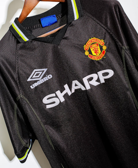 1998 - 1999 Manchester United Third Kit ( XL )