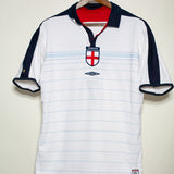 England 2003 Beckham Reversible Home Kit (L)