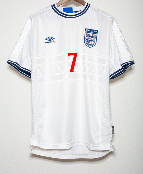 England 2000 Beckham Home Kit (XL)