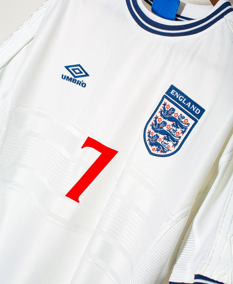 England 2000 Beckham Home Kit (XL)