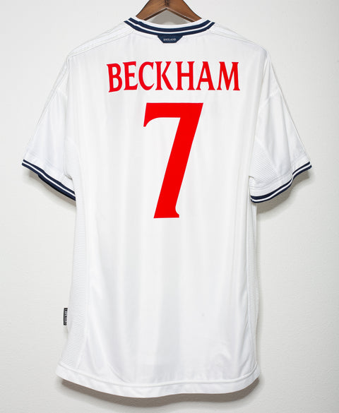 England 2000 Beckham Home Kit (XL)