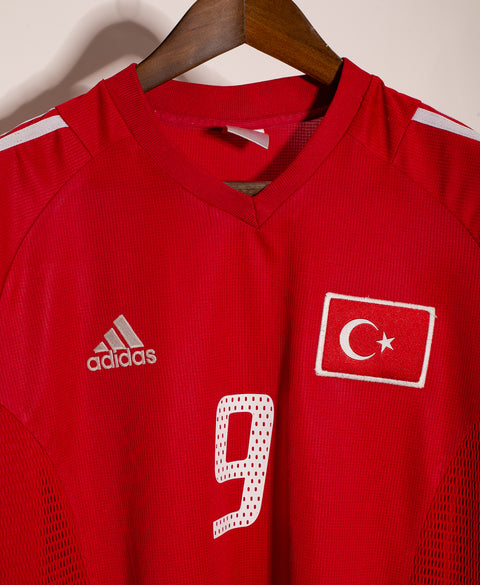 2002 Turkey #9 Hakan Suker ( XL )