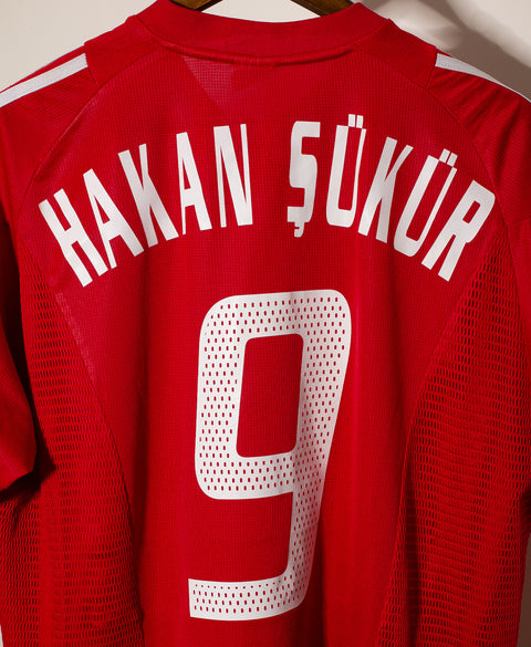 2002 Turkey #9 Hakan Suker ( XL )