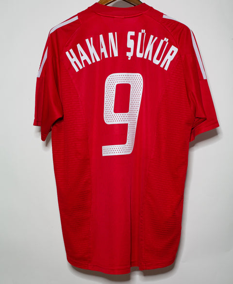 2002 Turkey #9 Hakan Suker ( XL )