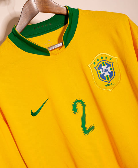 2006 Brazil Home #2 Cafu ( 2XL )