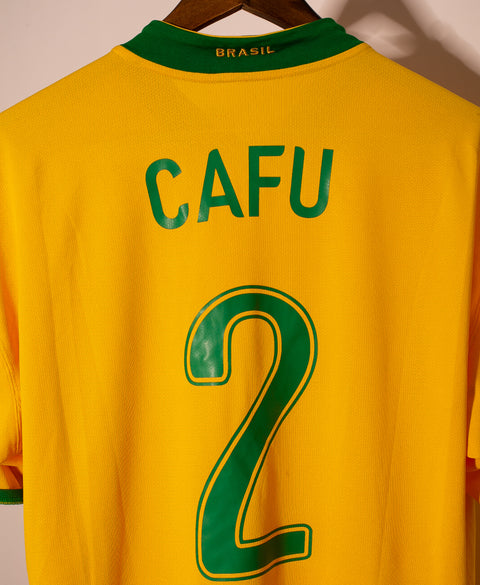 2006 Brazil Home #2 Cafu ( 2XL )