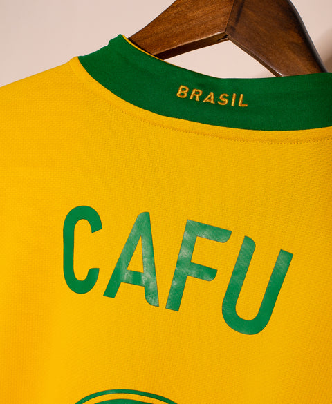 2006 Brazil Home #2 Cafu ( 2XL )