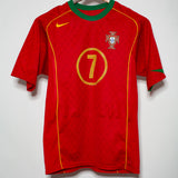 2004 Portugal Home #7 Figo ( S )