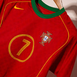 2004 Portugal Home #7 Figo ( S )
