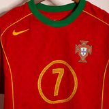 2004 Portugal Home #7 Figo ( S )