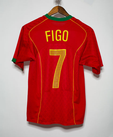 2004 Portugal Home #7 Figo ( S )