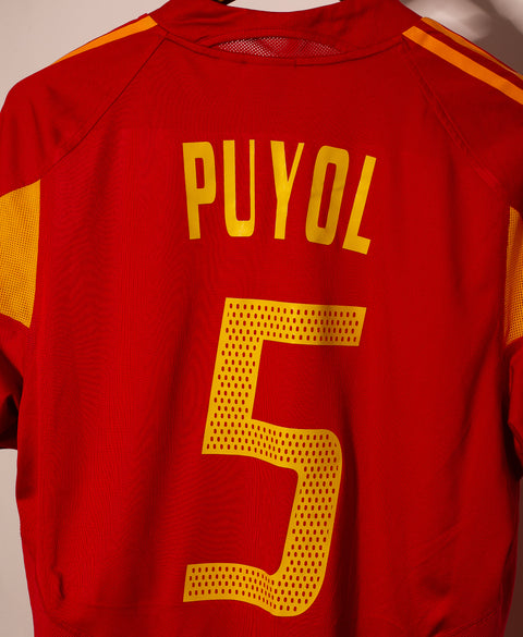 2004 Spain Home #5 Puyol ( M )