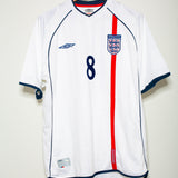 England 2002 Scholes Home Kit (XL)