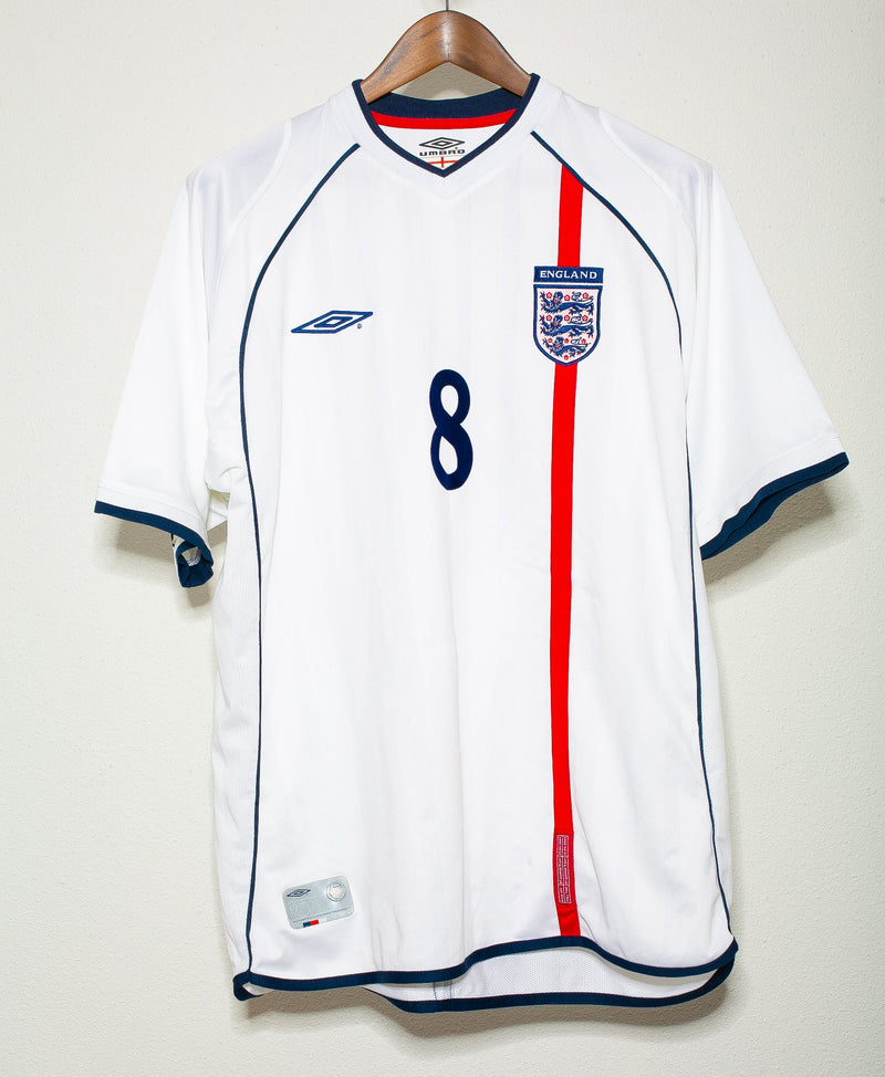 England 2002 Scholes Home Kit (XL)