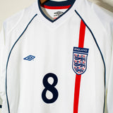 England 2002 Scholes Home Kit (XL)