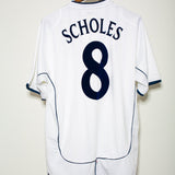 England 2002 Scholes Home Kit (XL)
