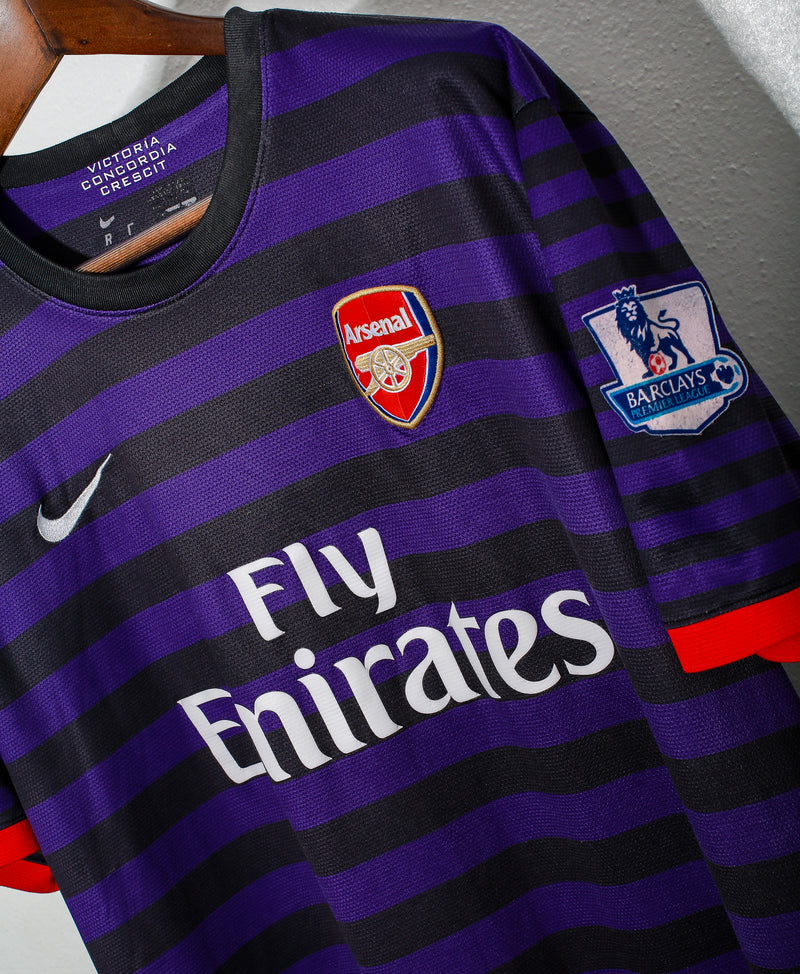 Arsenal 2012-13 Arteta Away Kit (XL)