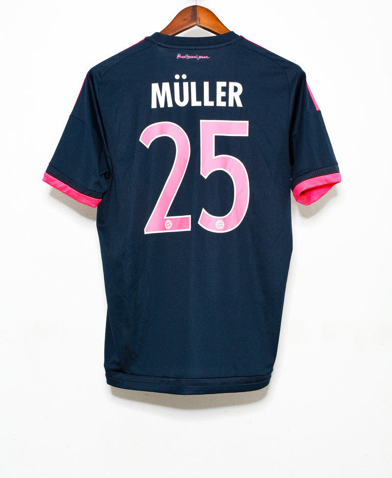 2015 Bayern Munich Away #25 Muller ( M )