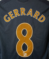 2009 Liverpool Away #8 Gerrard ( M )