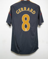 2009 Liverpool Away #8 Gerrard ( M )