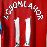 2009 Aston Villa Home #11 Agbonlahor ( XL )