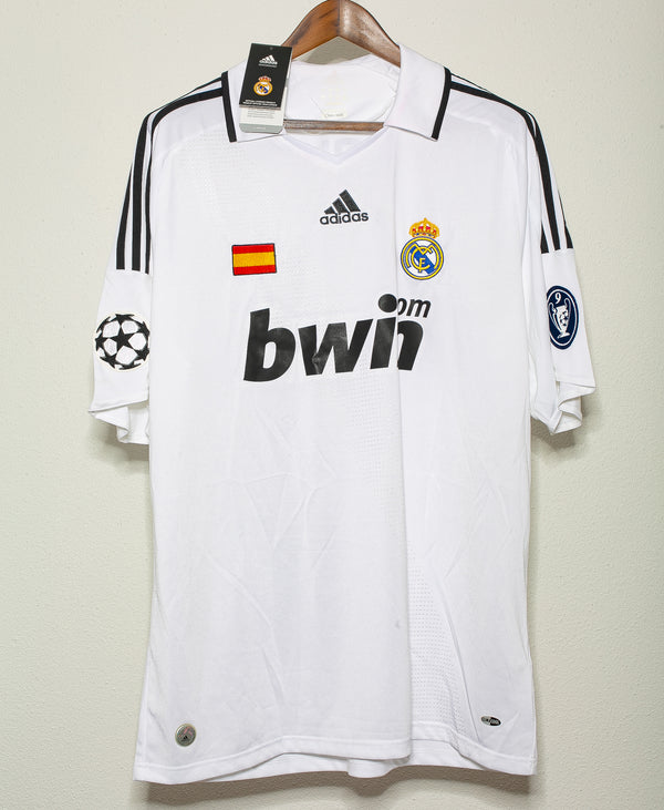 Real Madrid 2008-09 Raul Home Kit (XL)