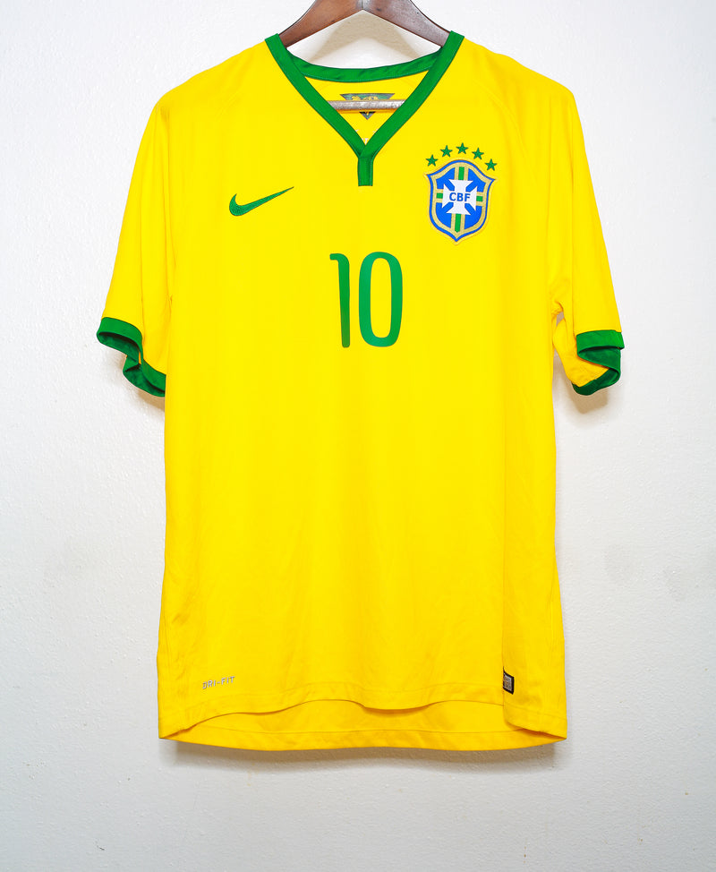 2014 Brazil Home #10 Neymar ( XL )
