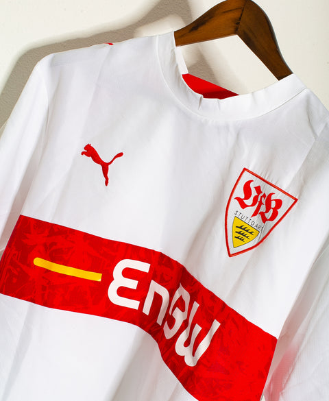 VfB Stuttgart 2007-08 Gomez Home Kit (L)