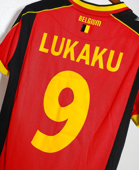 2012 Belgium Home #9 Lukaku ( L )