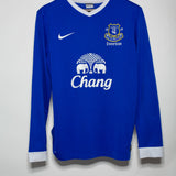 Everton 2012-13 Fellaini Long Sleeve Home Kit (L)
