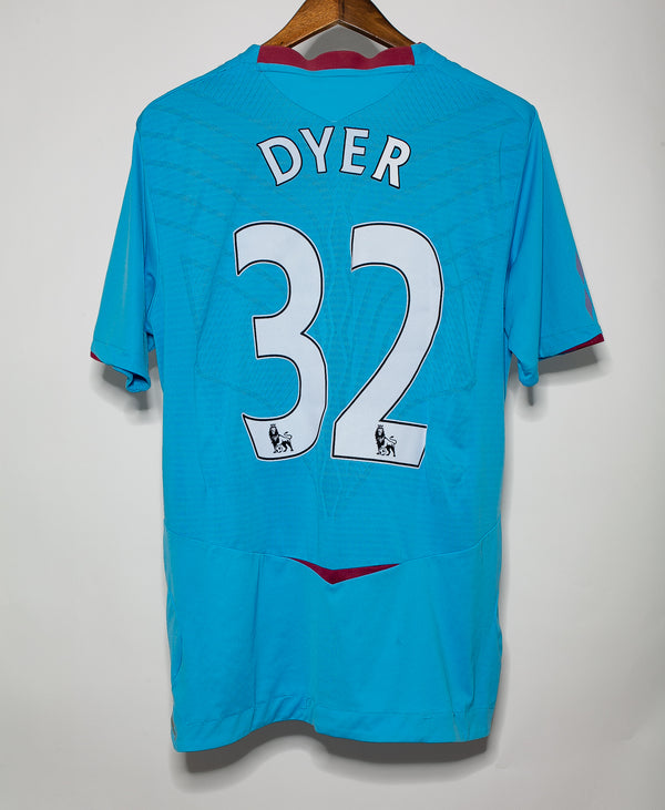 West Ham 2008-09 Dyer Away Kit (L)